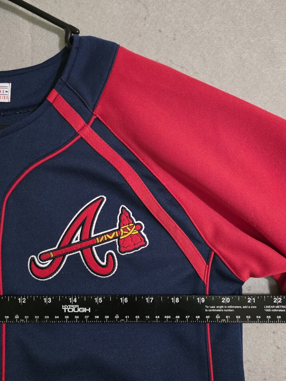 Vtg Nike Youth Atlanta Braves Chipper Jones #10 Jersey Size Youth XL - Picture 3 of 13
